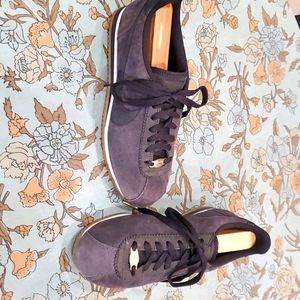 Nike Cortez Shoes in Blue Suede. Size 9